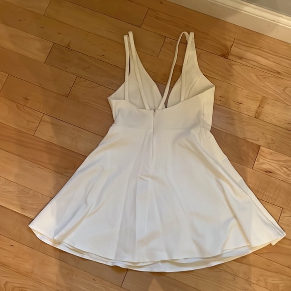 NWOT Lulus White Skater Dress - Picture 6 of 11